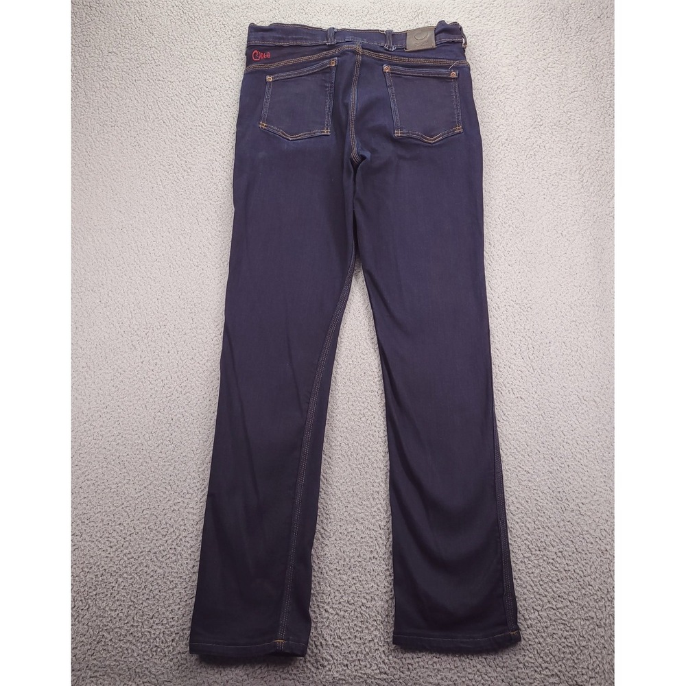 ORIGIN Jeans Mens Size 34 (32x32) Delta Flex D68 Legit Fit Straight Leg Stretch